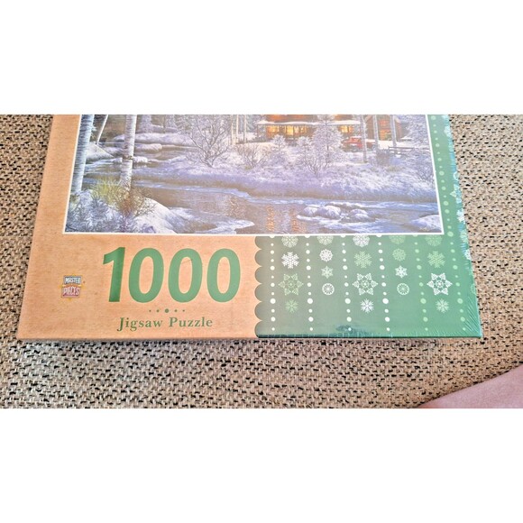 Winter's Solitude Randy Earles Masterpieces Jigsaw Puzzle 1000 Piece New Sealed - Picture 3 of 6
